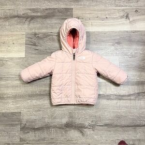 The North Face Light Pink Baby Puffer Jacket